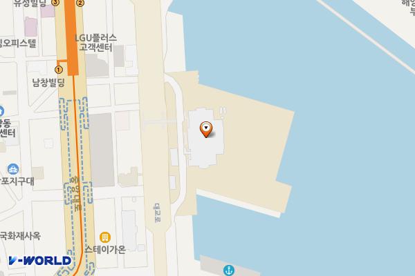 부산항만공사 위치 지도 — 부산광역시 중구 대교로 122