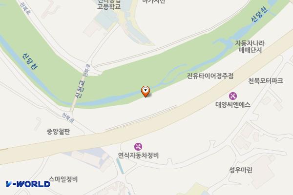 태영골프연습장 위치 지도 — 경상북도 경주시 천북면 천북로 45