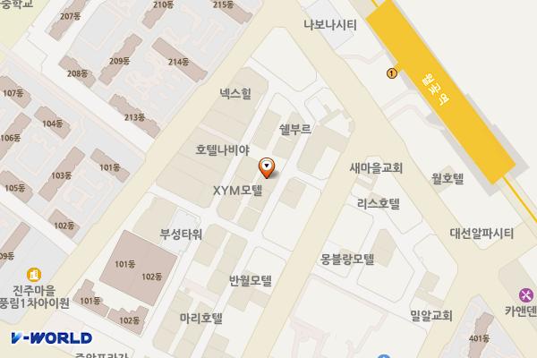 더휴식아늑호텔 위치 지도 — 경기도 시흥시 월곶중앙로70번안길 18