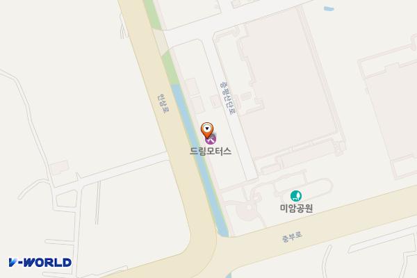 드림모터스 위치 지도 — 충청북도 증평군 증평읍 증평산단로 10-14