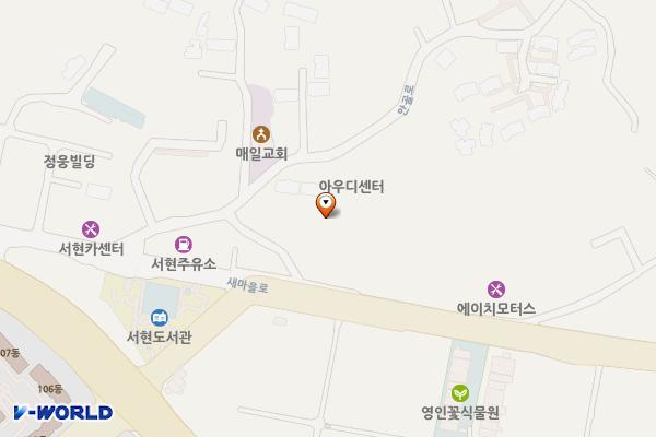 아우디_분당 전시장&서비스센터(위본모터스) 위치 지도 — 경기도 성남시 분당구 새마을로 31