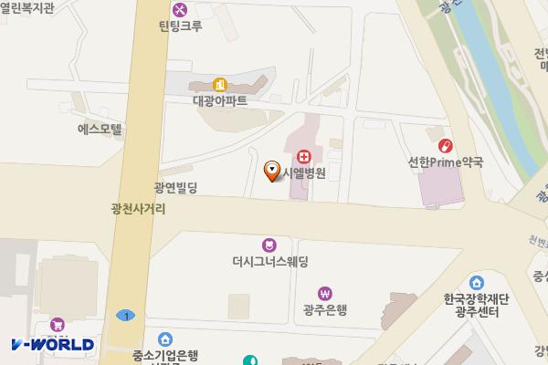 아우디_광주 전시장(고진모터스) 위치 지도 — 전남광주통합특별시 서구 무진대로 955