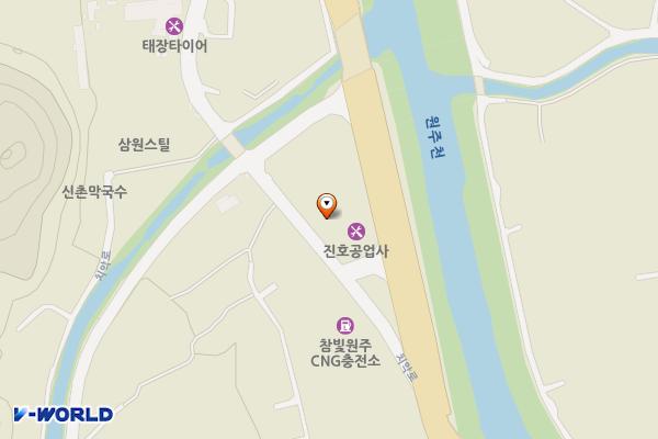 아우디_원주 전시장(한서모터스) 위치 지도 — 강원특별자치도 원주시 치악로 1316