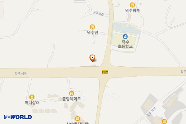 CU편의점 서귀덕수점 위치 지도 — 제주특별자치도 서귀포시 안덕면 덕수서로 7