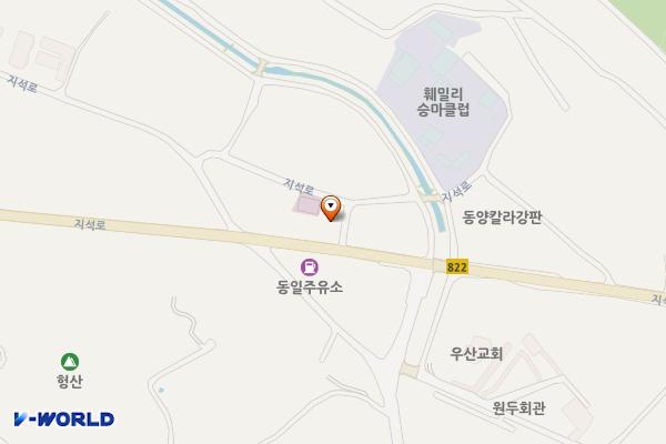우산보건진료소 위치 지도 — 전남광주통합특별시 나주시 남평읍 지석로 765-5