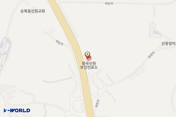 왕곡신원보건소 위치 지도 — 전남광주통합특별시 나주시 왕곡면 예향로 3320