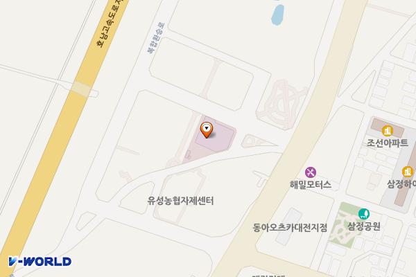 대전광역시 유성구 보건소 위치 지도 — 대전광역시 유성구 박산로 177