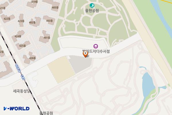 밤고개로21길 공영주차장 위치 지도 — 서울특별시 강남구 밤고개로21길 71