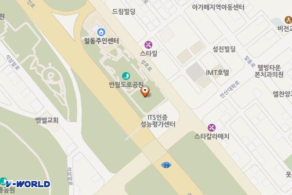 성호 체육문화센터 위치 지도 — 경기도 안산시 상록구 성호로 31