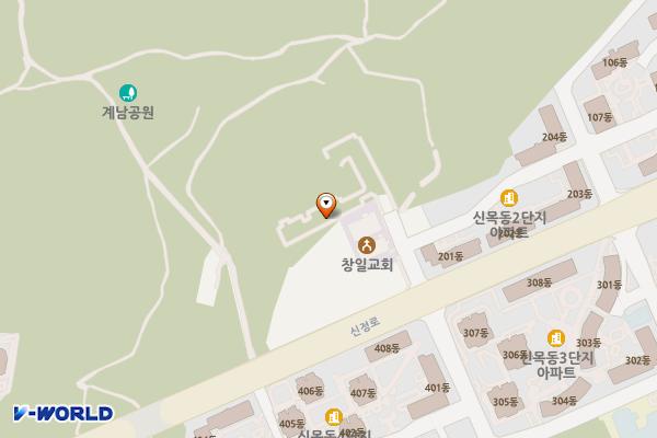 계남다목적체육관 위치 지도 — 서울특별시 양천구 신정로 273-5