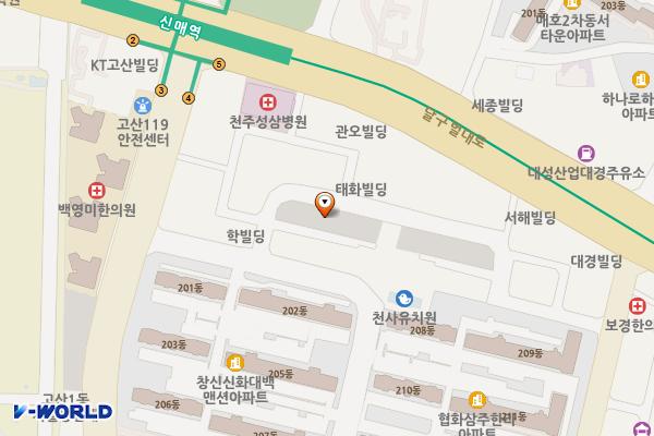 시설공단대구_신매2 공영주차장 위치 지도 — 대구광역시 수성구 신매로19길 60
