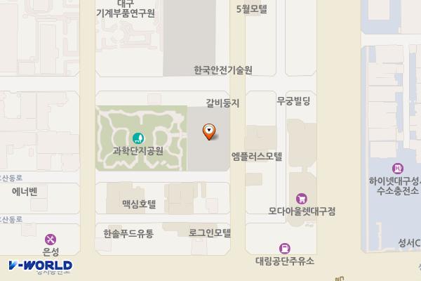 시설공단대구_호림1 공영주차장 위치 지도 — 대구광역시 달서구 달서대로85길 13