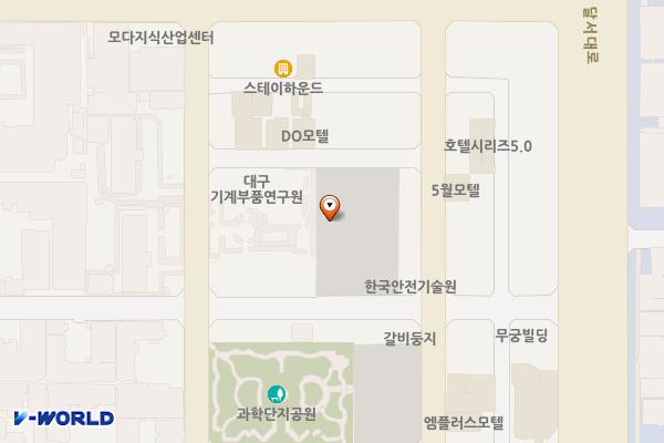 시설공단대구_호림2 공영주차장 위치 지도 — 대구광역시 달서구 호림동 12-1