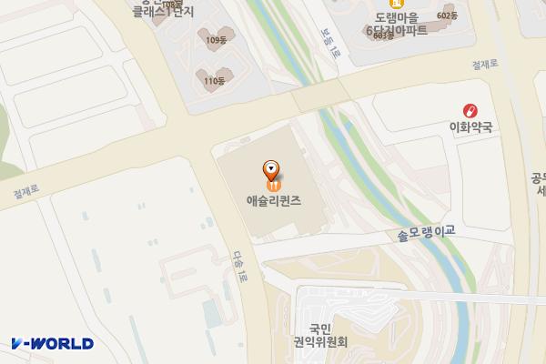 홈플러스 세종점 위치 지도 — 세종특별자치시 절재로 154