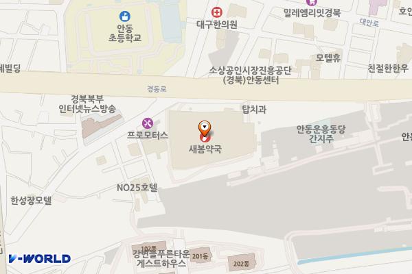 포르쉐 데스티네이션 홈플러스 안동점 위치 지도 — 경상북도 안동시 경동로 656