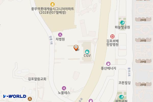 포르쉐 데스티네이션 홈플러스 김포풍무점 위치 지도 — 경기도 김포시 풍무로 167