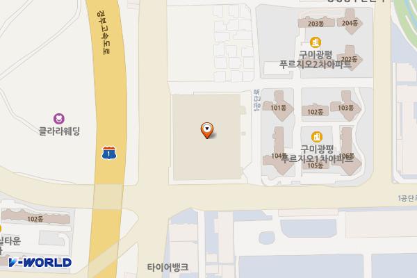 포르쉐 데스티네이션 홈플러스 구미점 위치 지도 — 경상북도 구미시 구미대로 174