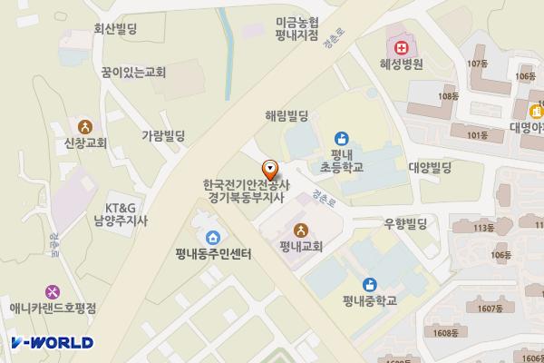 의정부지검 남양주지방검찰청 위치 지도 — 경기도 남양주시 다산중앙로82번안길 149