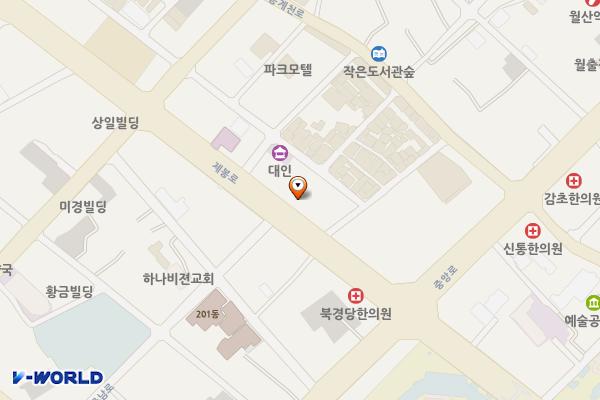 나라키움 광주동구 복합청사 위치 지도 — 전남광주통합특별시 동구 제봉로 186