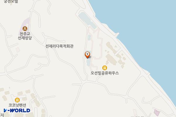 인천 교직원수련원(선재도) 위치 지도 — 인천광역시 옹진군 영흥면 선재로34번길 197