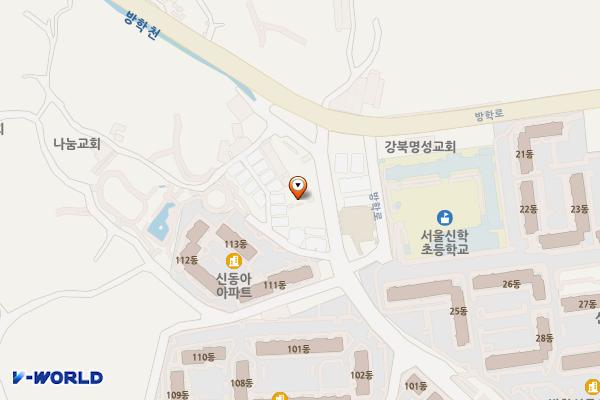 제영산업 위치 지도 — 서울특별시 도봉구 방학로17길 11