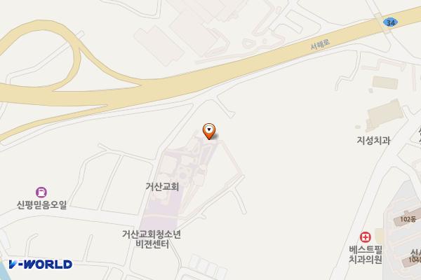 거산감리교회 위치 지도 — 충청남도 당진시 신평면 중말길 38