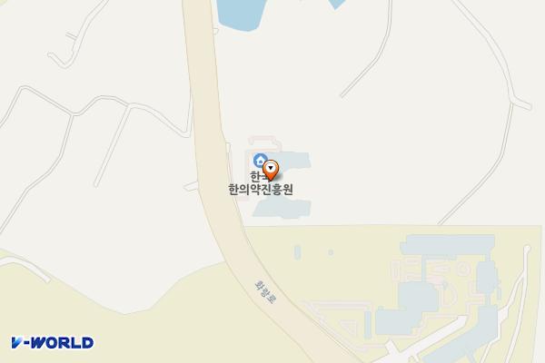 한국한의약진흥원 위치 지도 — 경상북도 경산시 화랑로 94