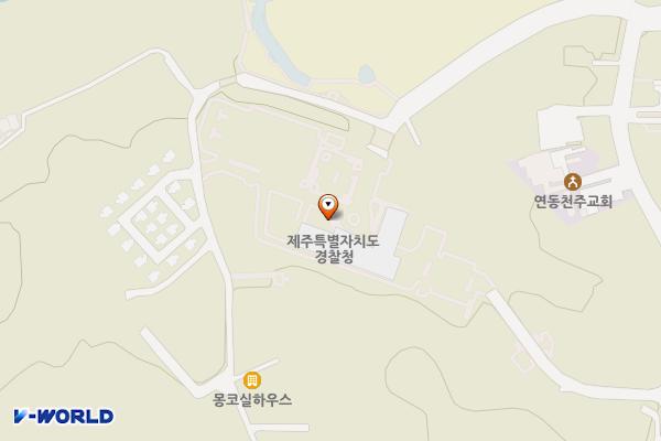 제주경찰청 신청사 위치 지도 — 제주특별자치도 제주시 수목원서길 56