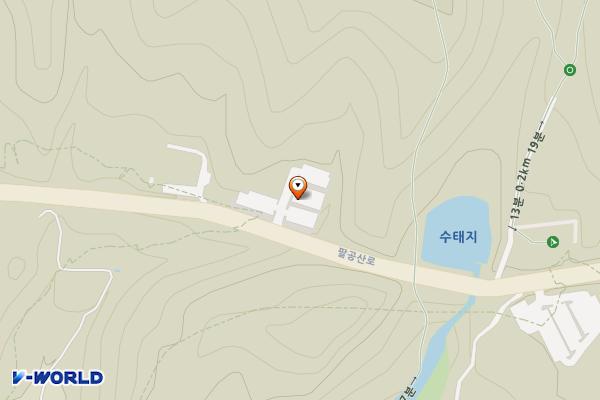 팔공산자연공원(동치골주차장) 위치 지도 — 대구광역시 동구 신무동 13