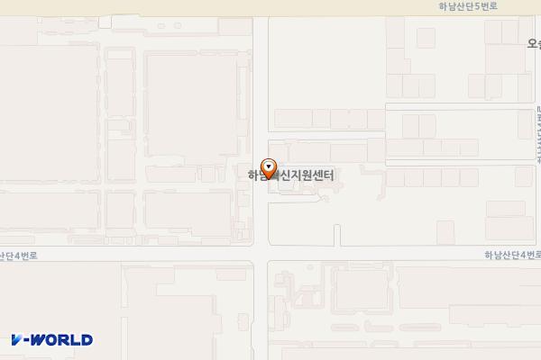 하남혁신지원센터 위치 지도 — 전남광주통합특별시 광산구 하남산단4번로 65
