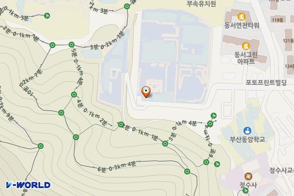 부산광역시창의융합교육원 위치 지도 — 부산광역시 연제구 토곡로 70