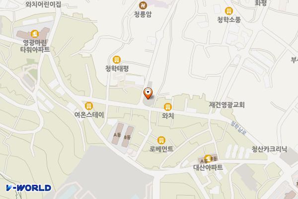 청학스카이웨이 위치 지도 — 부산광역시 영도구 청학남로 15