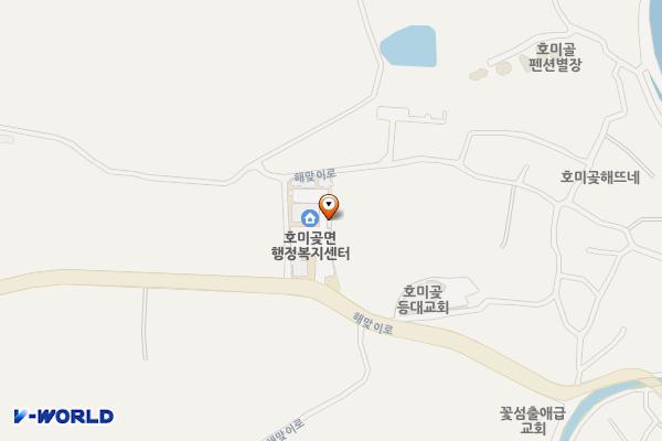 호미곶면행정복지센터 위치 지도 — 경상북도 포항시 남구 호미곶면 해맞이로 242