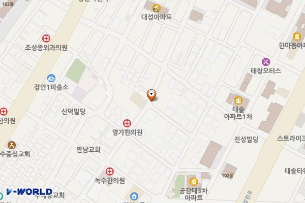 장안1동공영주차장 위치 지도 — 서울특별시 동대문구 답십리로66길 75
