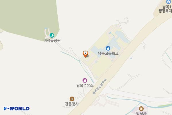 남목고등학교 위치 지도 — 울산광역시 동구 방어진순환도로 1200