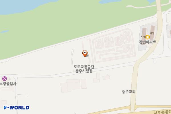 한국도로교통공단 충주운전면허시험장 위치 지도 — 충청북도 충주시 대가주1길 16