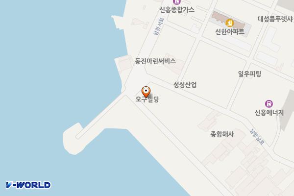남항방파제 위치 지도 — 부산광역시 영도구 남항서로 52