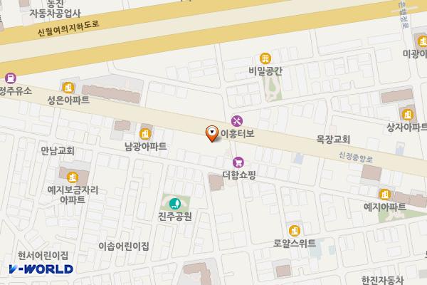 신정종합복지관 지하3층 위치 지도 — 서울특별시 양천구 신정중앙로 36