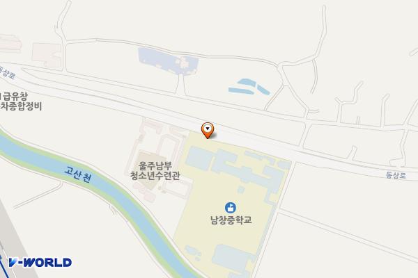 남창중학교 위치 지도 — 울산광역시 울주군 온양읍 동상로 66