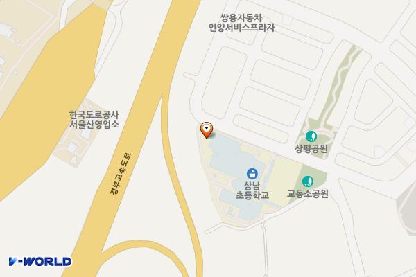 삼남초등학교 위치 지도 — 울산광역시 울주군 삼남읍 울산역2길 43