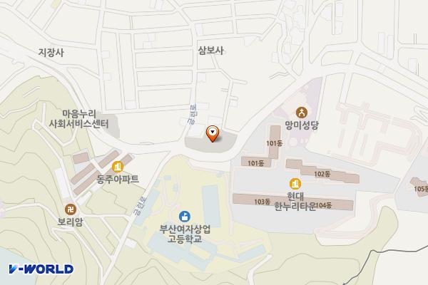망미동노외 공영주차장 위치 지도 — 부산광역시 수영구 금련로43번길 17
