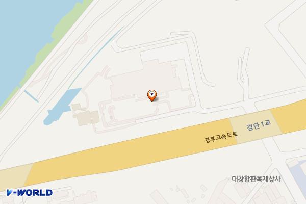 축산물도매시장(농수산물도매시장) 위치 지도 — 대구광역시 북구 검단북로11길 11