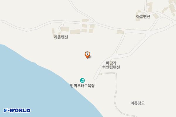 민머루해수욕장 공영주차장 위치 지도 — 인천광역시 강화군 삼산면 매음리 872