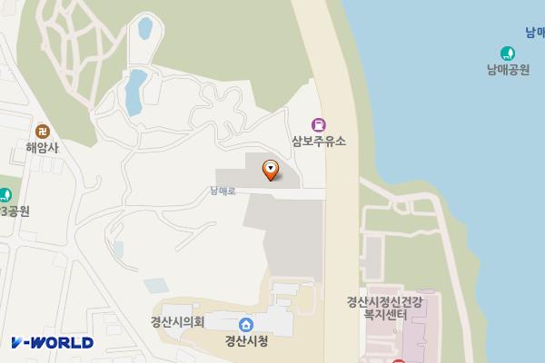 남매근린공원 위치 지도 — 경상북도 경산시 남매로 173-7