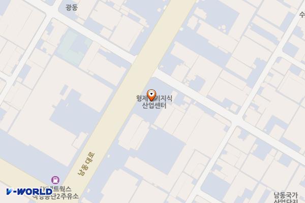 형제전기지식산업센터 위치 지도 — 인천광역시 남동구 남동대로 150