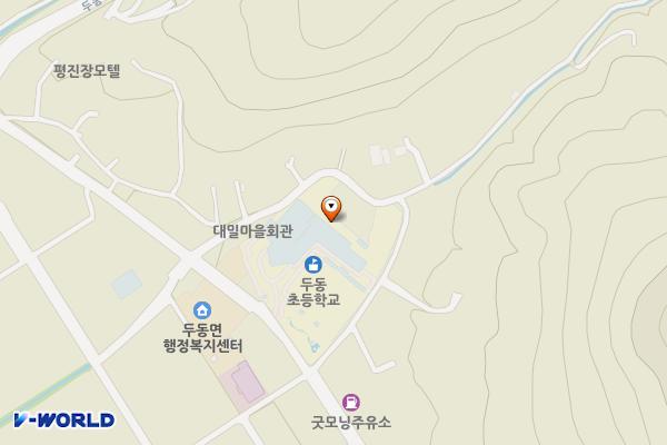 두동초등학교 위치 지도 — 울산광역시 울주군 두동면 대밀길 29