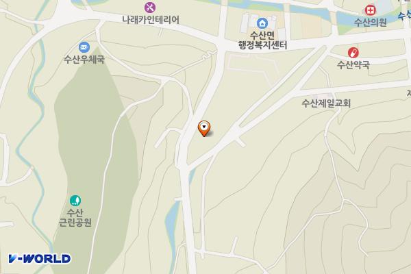 제천시수산면행정복지센터 위치 지도 — 충청북도 제천시 수산면 월악로26길 36