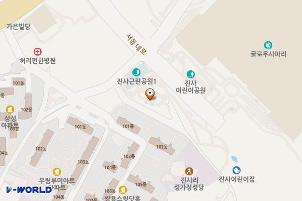 안성시립진사도서관 위치 지도 — 경기도 안성시 공도읍 진사2길 70