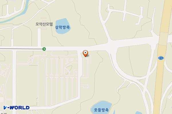 모악산구이주차장 위치 지도 — 전북특별자치도 완주군 구이면 모악산길 83-13