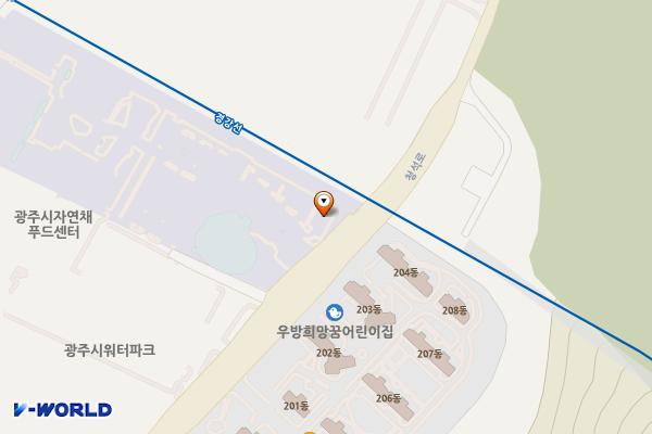 광주시민체육관 위치 지도 — 경기도 광주시 청석로 85